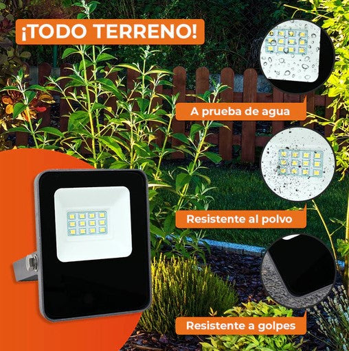 Reflector LED ZIBAL I 10W Luz cálida suave 3000K