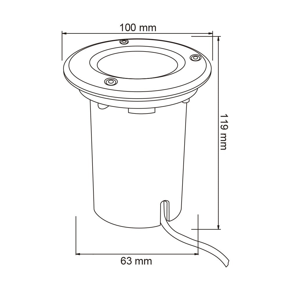 Luminario exterior COIMBRA 50W