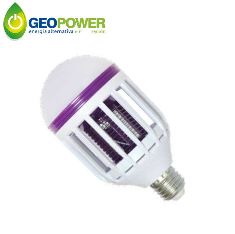 Foco LED GEOPOWER 12W 6500K / Ultravioleta matamosquitos