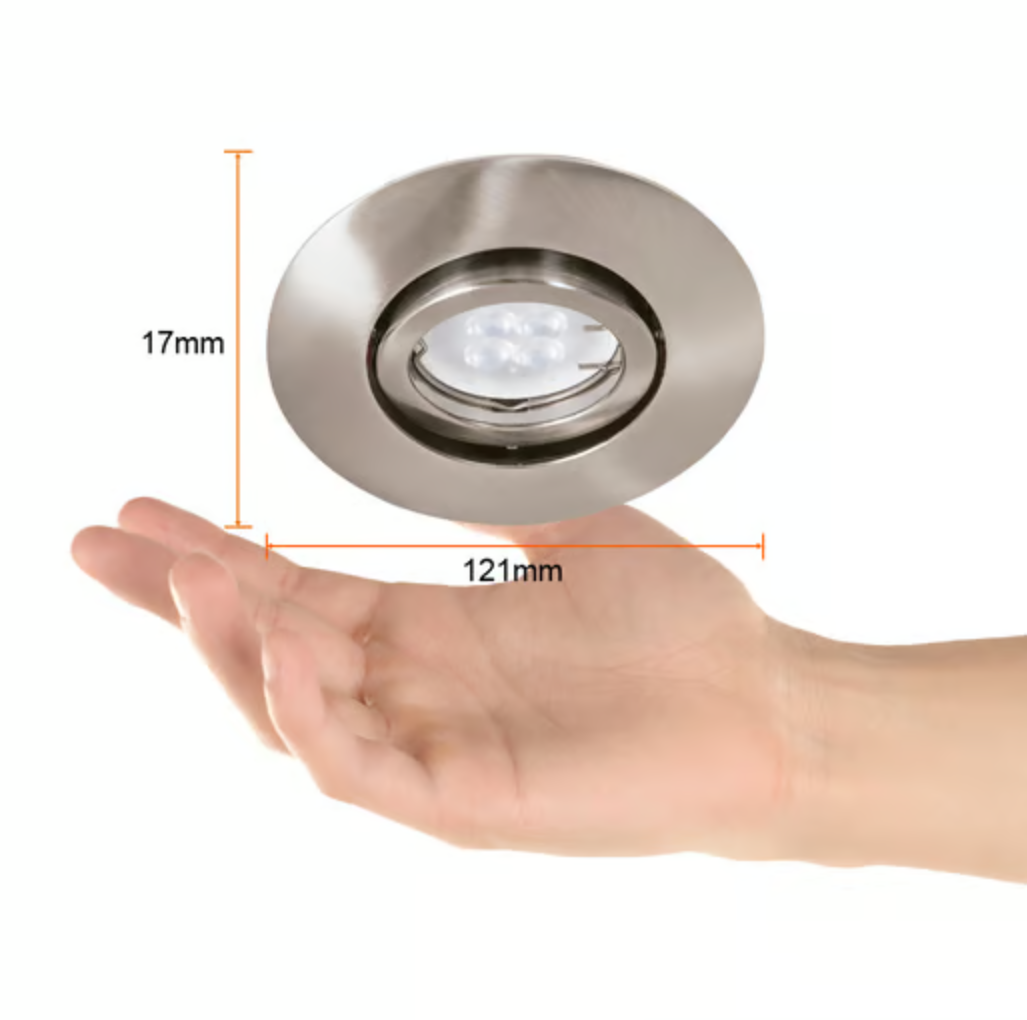 Spot empotrable satinado de techo TECNOLITE