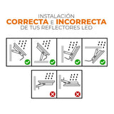 Reflector LED ZIBAL I 10W Luz cálida suave 3000K