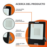Reflector LED ZIBAL IV 50W Luz cálida suave 3000K