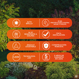 Reflector LED ZIBAL IV 50W Luz cálida suave 3000K