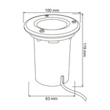 Luminario exterior COIMBRA 50W