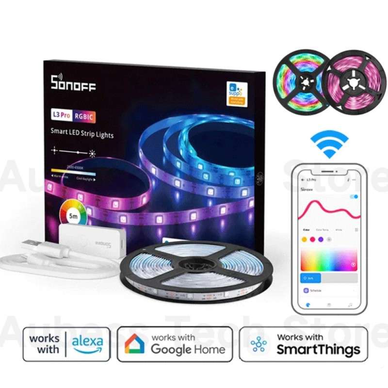 Sonoff Led´s L3-P RGBIC Tira Led 5m