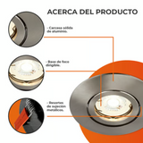 Spot empotrable satinado de techo TECNOLITE